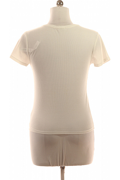 Reserved Dámské Tričko Bílé Second hand Vel. L | reserved | obrázek 2