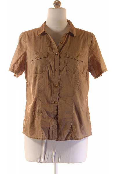Dámská Košile Hnědá GERRY WEBER Second hand Vel. 44 | GERRY WEBER | obrázek 2