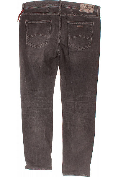 Roztrhané Pánské Džíny Šedé ARMANI Vel. 33 | ARMANI | obrázek 2