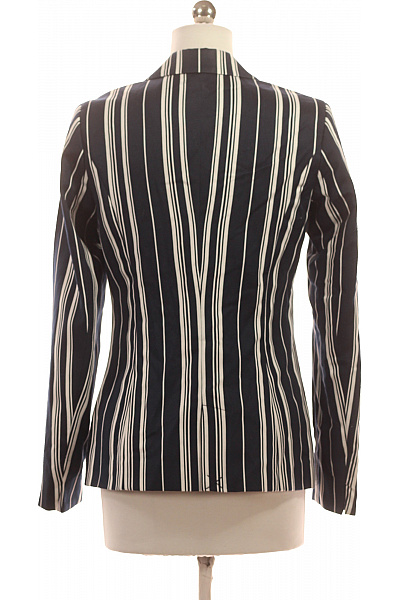 Společenské Dámské Sako Modré Vel. 34 | BODY FLIRT | obrázek 3