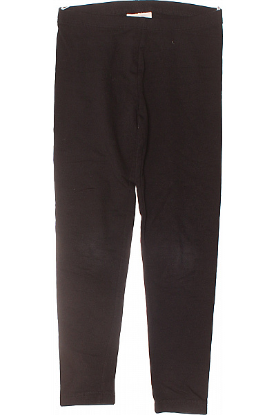 Canda Dívčí černé Legíny Základní úzké Pro Každodenní Nošení Velikost 128