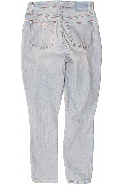 Abercrombie&Fitch Dámské modré seprané džíny boyfriend s dírami na kolenou Vel. S | Abercrombie&Fitch | obrázek 2
