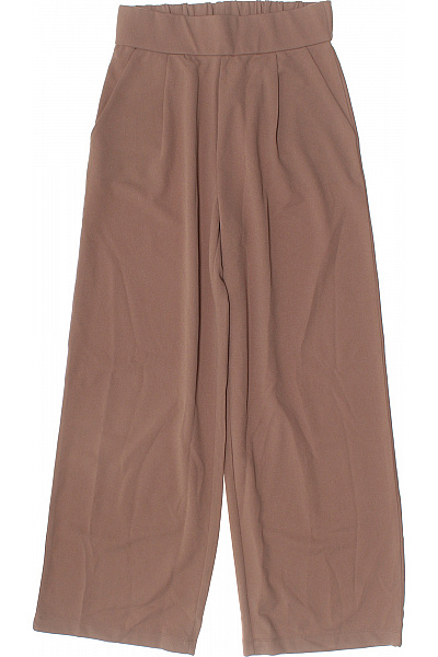 ONLY Dámské polyesterové široké volnočasové kalhoty s kapsami béžové Velikost M | ONLY | obrázek 2