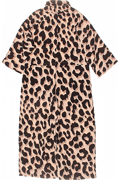 Monki Dámský leopardí vzorovaný overal s krátkým rukávem a zavazováním Velikost S | Monki | obrázek 3