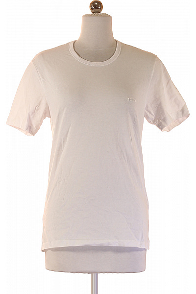 Hugo Boss Dámské tričko s krátkým rukávem a výšivkou basic bílé | Hugo Boss | obrázek 2