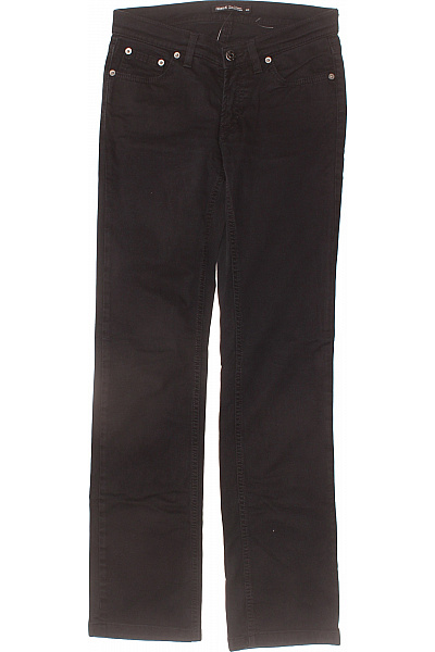 Filippa K. Dámské černé Džíny Rovné Kapsy Klasické Strečové Vel. S