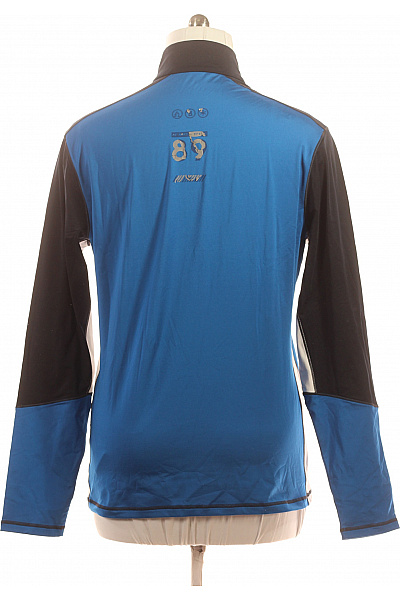 Bogner Pánské funkční tričko dlouhý rukáv sportovní modré černé se zipem Velikost XL | Bogner | obrázek 3