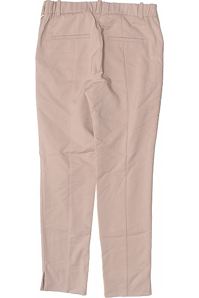 MANGO Dámské béžové oblekové kalhoty rovné elegantní business Velikost 36 | MANGO | obrázek 2