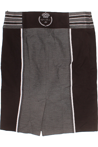 Sportalm Dámská sportovní šedá černá sukně krátká pouzdrová s rozparkem Velikost 38 | Sportalm | obrázek 3