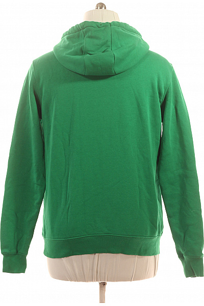 VERSACE Pánská zelená mikina s kapucí a potiskem 1969 streetwear Velikost XL | VERSACE | obrázek 3