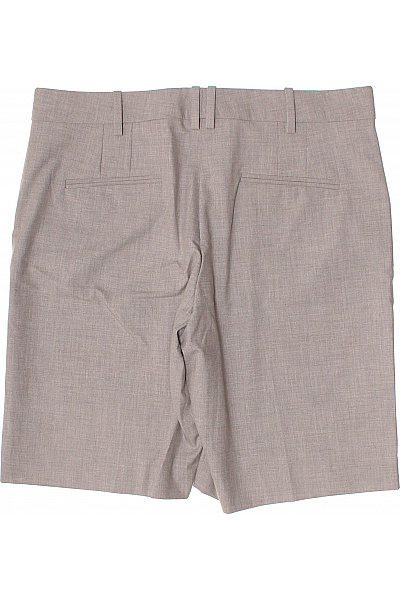 MANGO Dámské elegantní kraťasy béžové lněné s kapsami moderní Velikost 42 | MANGO | obrázek 3