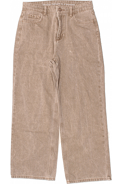 SISLEY Boyfriend Dámské Džíny Šedé Second Hand Vel. 27