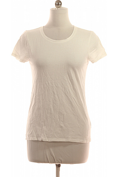 Gap Dámské tričko s krátkým rukávem bílé bavlněné basic Vel. M | Gap | obrázek 2