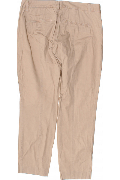 Gap Dámské plátěné kalhoty béžové volnočasové rovné Vel. 38 | Gap | obrázek 3