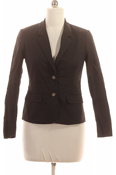 CULTURE Dámské černé vypasované sako elegantní business jednořadé na běžné nošení Vel. 38 | CULTURE | obrázek 2