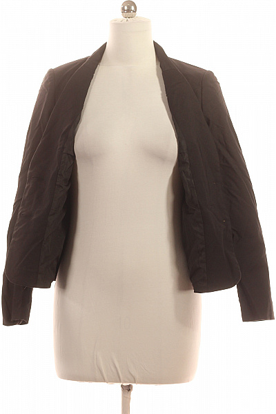 CULTURE Dámské černé vypasované sako elegantní business jednořadé na běžné nošení Vel. 38 | CULTURE | obrázek 4