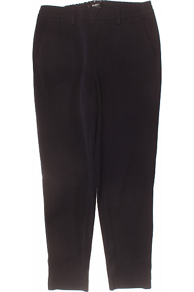 OBJECT Dámské černé Elegantní Oblekové Kalhoty S Pružným Pasem Vel. 38