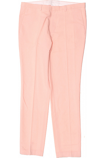 Hugo Boss Pánský třídílný společenský oblek růžový hladký moderní Velikost 50 | Hugo Boss | obrázek 7