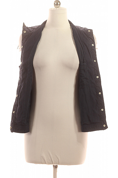 CECIL Dámská bavlněná tmavě modrá krátká outdoorová vesta zipy Vel. m | CECIL | obrázek 4