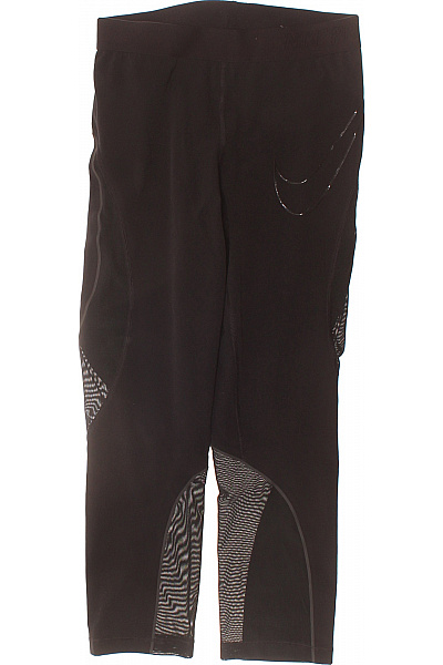 Nike Dámské polyesterové sportovní tříčtvrteční legíny černé strečové na cvičení Vel. M | Nike | obrázek 2