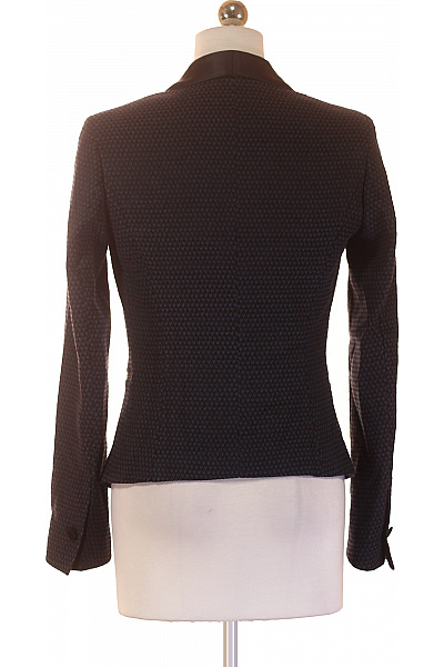 Společenské vypasované saka vzorované polyesterové Velikost 38 | Unimoda | obrázek 3