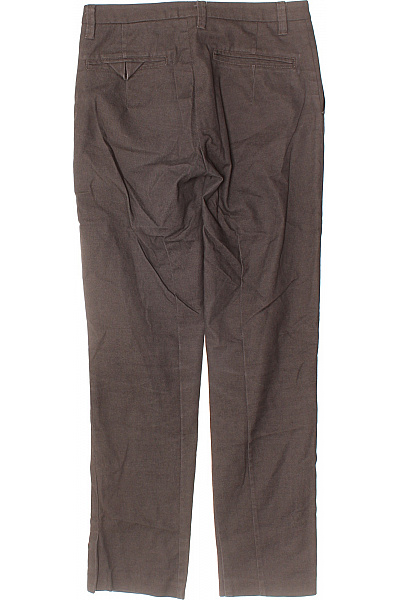 Hope Dámské hnědé látkové rovné kalhoty ležérní s kapsami Velikost 36 | Hope | obrázek 3