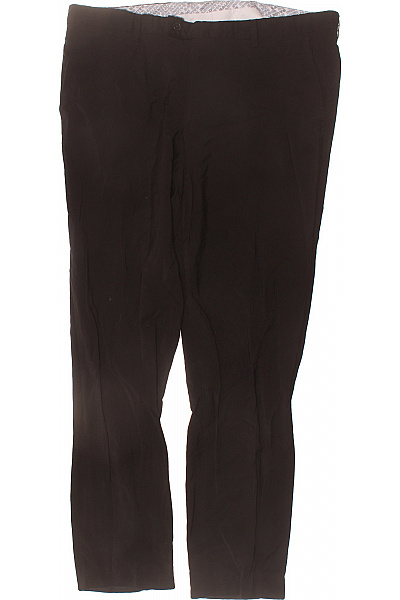 BALDESSARINI Letní bavlněné chinos kalhoty rovné volnočasové černé Vel. L | BALDESSARINI | obrázek 2