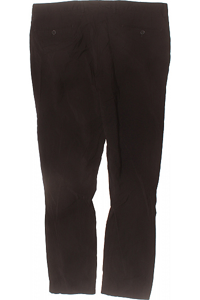 BALDESSARINI Letní bavlněné chinos kalhoty rovné volnočasové černé Vel. L | BALDESSARINI | obrázek 3