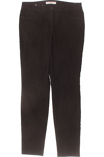 BRAX Dámské bavlněné černé kalhoty s kapsami strečové úzké ležérní Vel. 40 | BRAX | obrázek 2