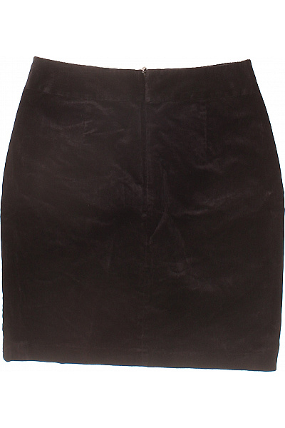 s.OLIVER Dámská hnědá manšestrová pouzdrová sukně mini s kapsami Velikost DE 32 | s.OLIVER | obrázek 3