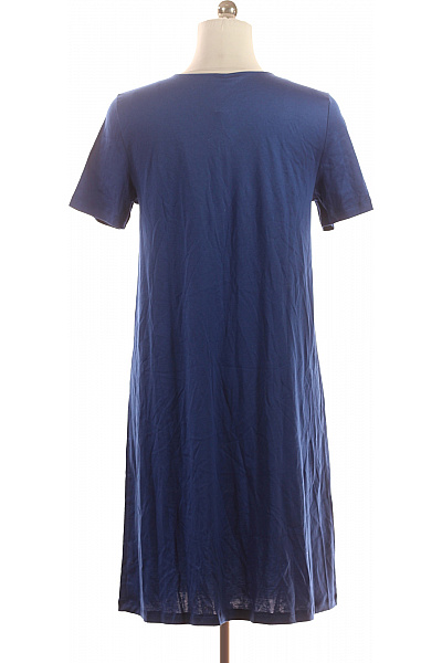 HANRO dámské bavlněné modré košilky krajka v-výstřih Vel. M | HANRO | obrázek 2