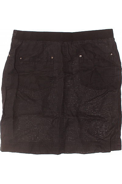 Tara M Dámská černá ramie sukně ke kolenům s kapsami pružný pas Velikost 38 | Tara M | obrázek 3