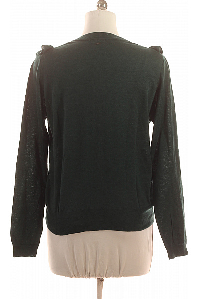 Mexx Dámský tmavě zelený kardigan propínací s volány lehký elegantní Vel. xl | Mexx | obrázek 3