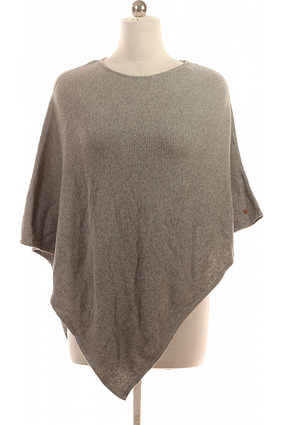 Esprit Dámské Šedé Pletené Pončo Ležérní Volný Střih Podzim Zima | Esprit | obrázek 2