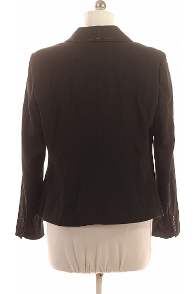 Next Černý vypasovaný blejzr elegantní propínací s kapsami prošití Velikost 46 | Next | obrázek 3