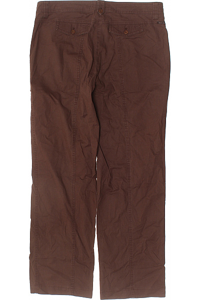 BRAX Bavlněné Hnědé Volnočasové Kalhoty S Kapsami Rovné Ležérní Vel. 42 | BRAX | obrázek 3