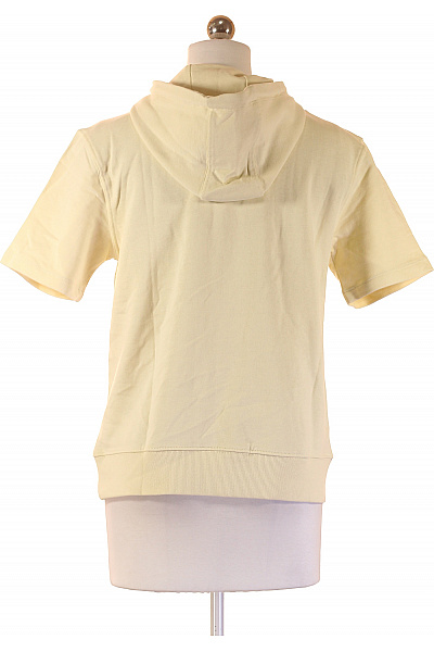 Vingino Dívčí bavlněné žluté mikinové tričko s kapucí a klokaní kapsou Vel. EU 152 | Vingino | obrázek 2