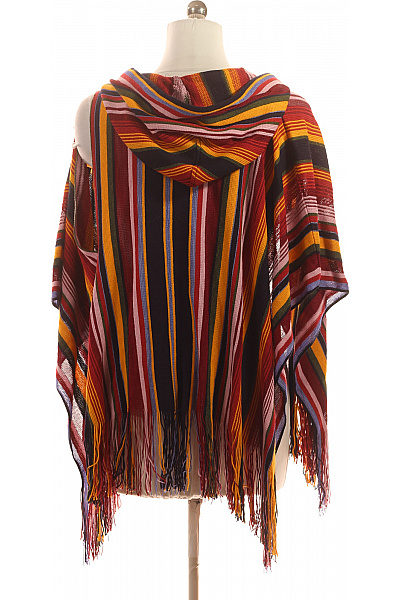 MISSONI Dámské Pruhované Pončo S Kapucí Letní Boho | MISSONI | obrázek 2