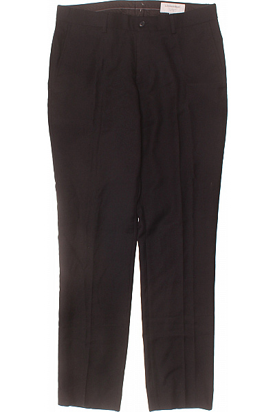 LINDBERGH Pánské oblekové kalhoty černé rovné elegantní business látkové Vel. 46 | LINDBERGH | obrázek 2