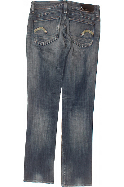 G-Star Dámské bavlněné modré džíny rovné seprané klasické Vel. 28 | G-Star | obrázek 2