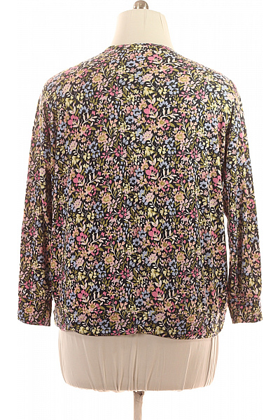 Nutmeg at Morrisons Dámská polyesterová květinová halenka s dlouhým rukávem a vázačkou Velikost 16-18 | Nutmeg at Morrisons | obrázek 3