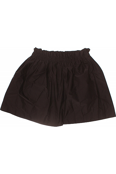 ZARA Dámská hnědá krátká nabíraná sukně s gumou v pase Vel. S | ZARA | obrázek 2