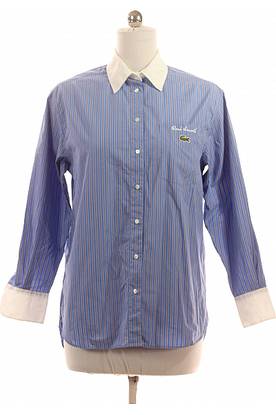 LACOSTE Dámská pruhovaná košile s dlouhým rukávem a výšivkou Vel. EU 32 | LACOSTE | obrázek 2