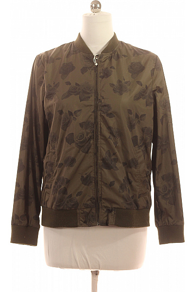 Esprit Dámská přechodová bomber bunda s potiskem růží khaki Velikost S | Esprit | obrázek 2