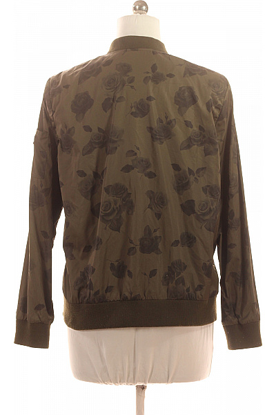 Esprit Dámská přechodová bomber bunda s potiskem růží khaki Velikost S | Esprit | obrázek 3