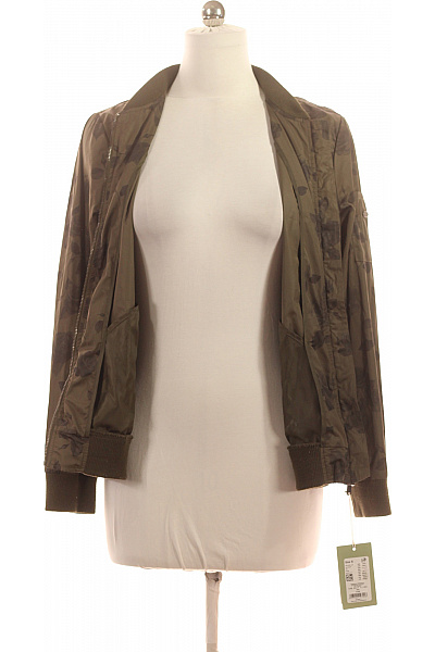 Esprit Dámská přechodová bomber bunda s potiskem růží khaki Velikost S | Esprit | obrázek 4