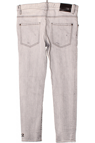 Dsquared2 Pánské rovné džíny seprané s dírami Vel. 48 | Dsquared2 | obrázek 2