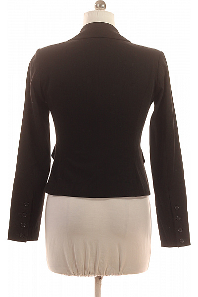 KOOKAI Černé vypasované sako elegantní business dvouřadé do pasu Velikost 40 | KOOKAI | obrázek 3