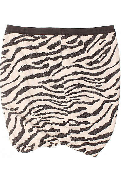 SECOND FEMALE  Sukně áčková Černobílá Second hand Vel. S | SECOND FEMALE | obrázek 3