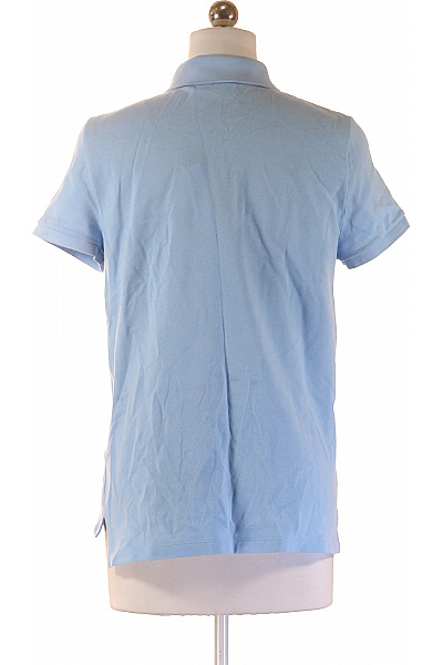 LACOSTE Dámské bavlněné polo tričko s krátkým rukávem a límečkem světle modré Vel. 36 | LACOSTE | obrázek 2